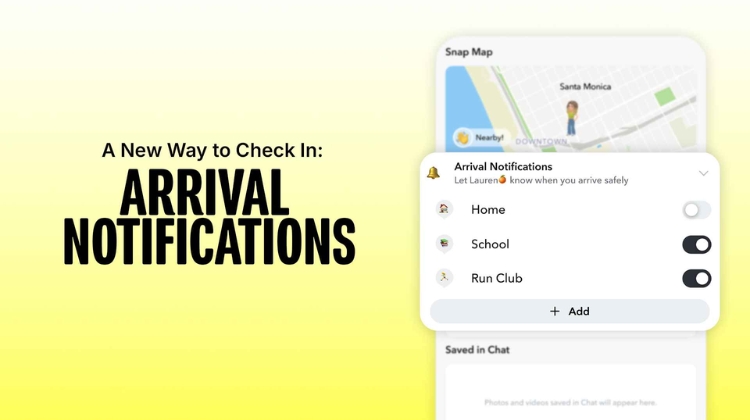 Snapchat Expands Home Safe Alerts to Any Destination